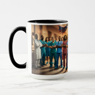 Scrubs to Superheroes Mug