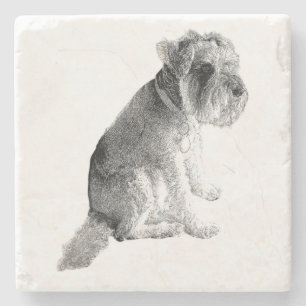 Scruffy Charm, Served Neat Stone Coaster