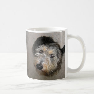 Scruffy cute dog mug