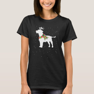 Scruffy Dog Reindeer T-Shirt