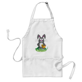 Scruffy Easter Bunny Standard Apron