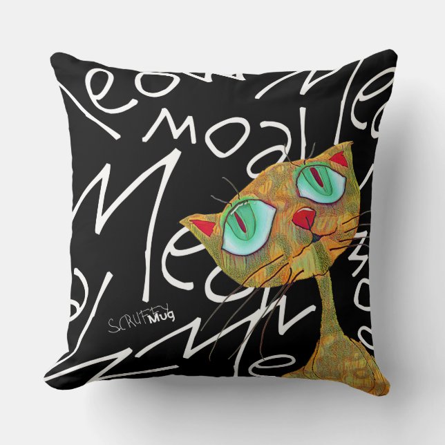 ScruffyMugArtGallery 20 x 20 Pillow (Front)