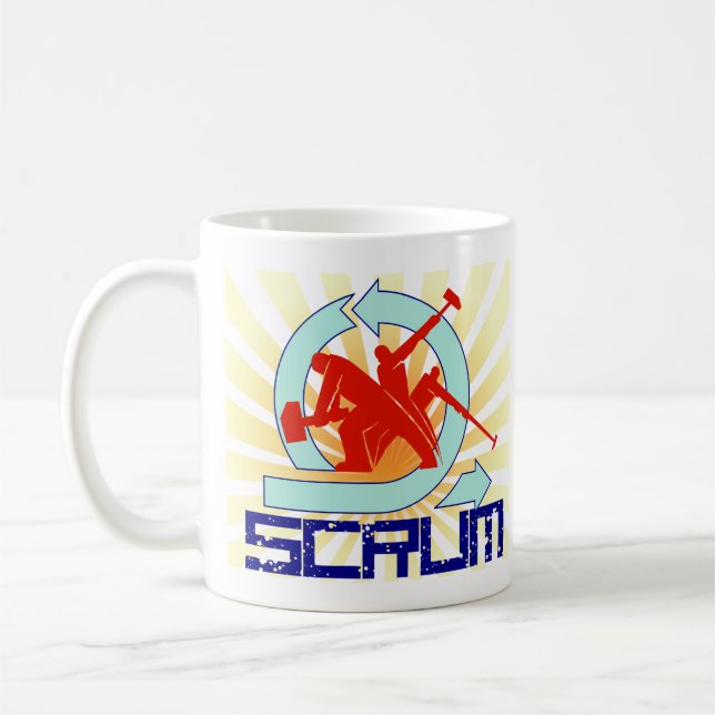 Scrum / Agile - Are you Agile? Coffee Mug (Left)