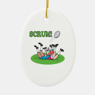 Scrum Ceramic Tree Decoration
