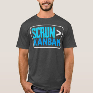 Scrum Kanban Agile Project Management Funny T-Shirt
