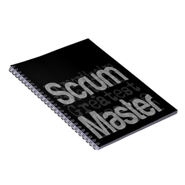 Scrum Master Extraordinaire Notebook (Right Side)