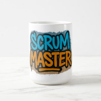 Scrum Master Graffiti Coffee Mug