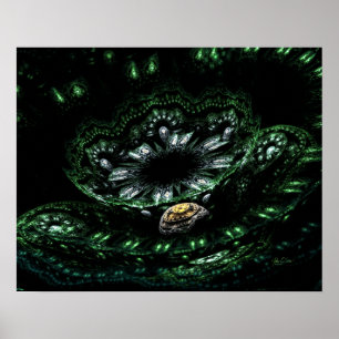 Scrutiny of an Elder God (16x20) Poster