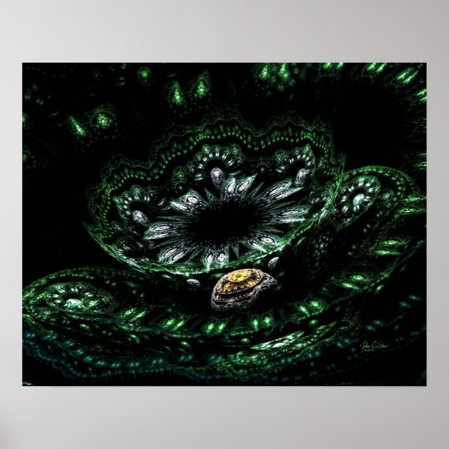 Scrutiny of an Elder God (16x20) Poster (Front)