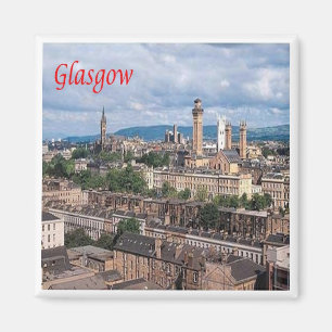 SCT003 GLASGOW, Scotland, Fridge Magnet