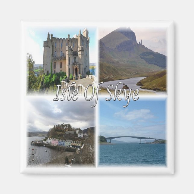 SCT005 SCOTLAND, The isle of skye, Fridge Magnet (Front)