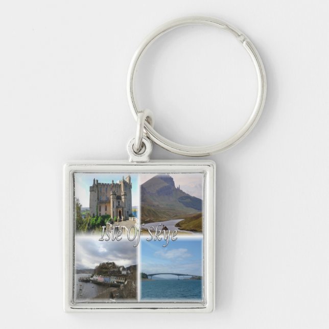 SCT005 SCOTLAND, The isle of skye, Key Ring (Front)