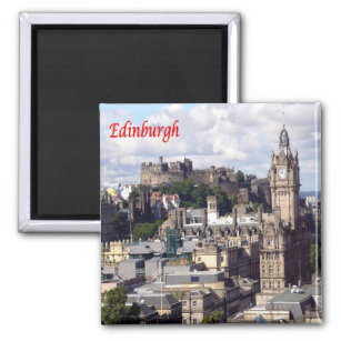 SCT019 EDINBURGH, Scotland, Europe, Fridge Magnet