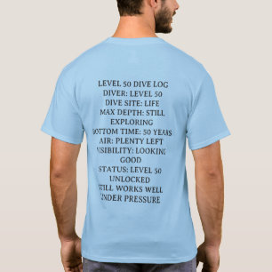 Scuba 50th Birthday T-Shirt