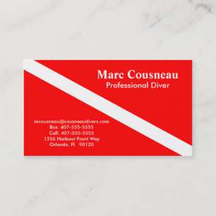 Scuba Business - Personal Card