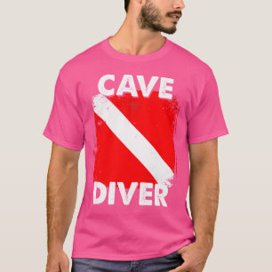 Scuba Cave Diver Instructors Divemasters Diving T-Shirt