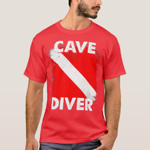 SCUBA Cave Diver Instructors Divemasters Diving  T-Shirt