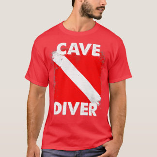 SCUBA Cave Diver Instructors Divemasters Diving  T-Shirt