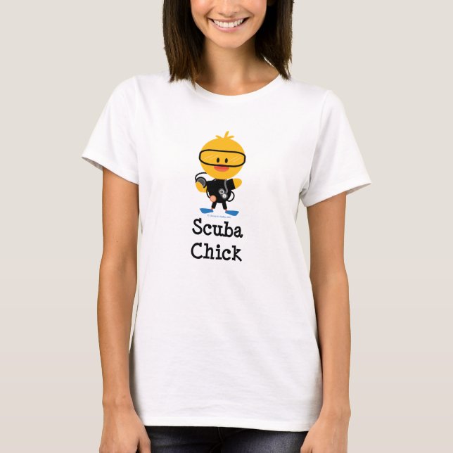 Scuba Chick Tank Top (Front)