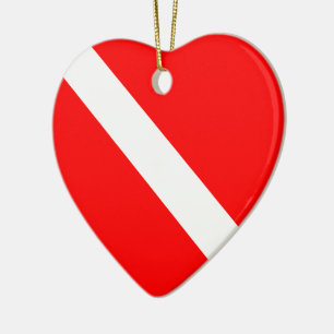 Scuba Dive Flag Ornament