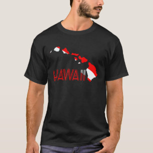 SCUBA Dive Hawaii Scuba Diving Flag T-Shirt