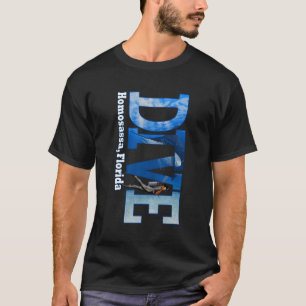 Scuba Dive Homosassa Diving Snorkelling T-Shirt