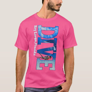 Scuba Dive Key Largo Diving Snorkelling T-Shirt