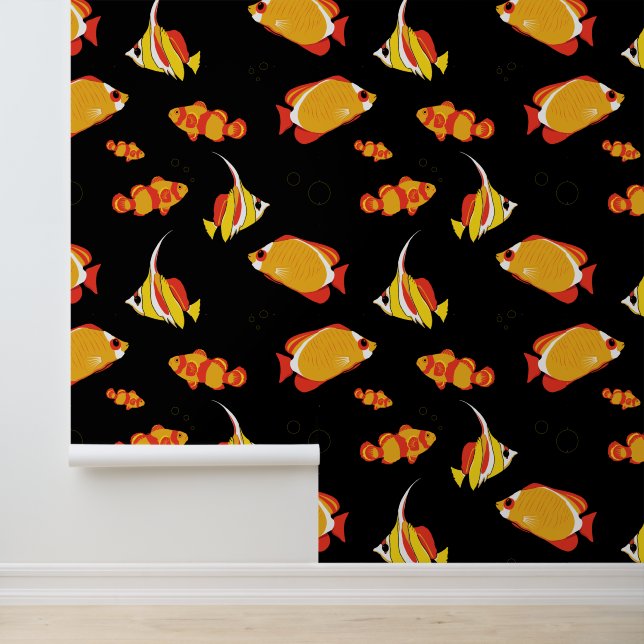 Scuba Dive School Aquarium Fishing Wallpaper (Application)