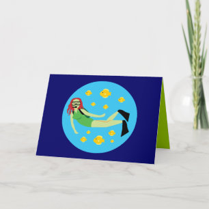 Scuba Diver Card