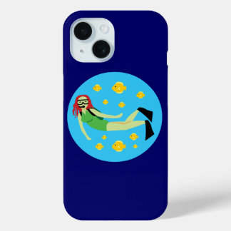 Scuba Diver iPhone 15 Case