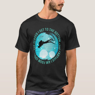 Scuba Diver Diving Coach Diving Instructor Freediv T-Shirt