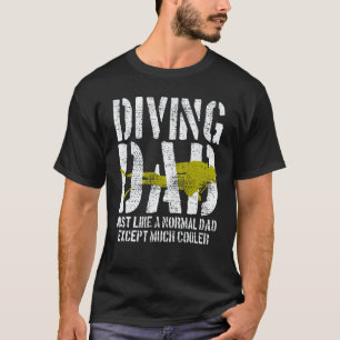 Scuba Diver Diving Deep Swim Underwater T-Shirt