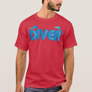 Scuba Diver Diving Sea Snorkelling Swimmer Nitrox T-Shirt