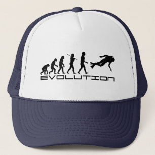 Scuba Diver Evolution Deep Sea Sports Trucker Hat
