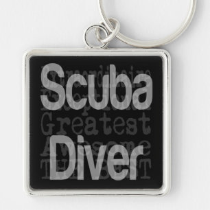 Scuba Diver Extraordinaire Key Ring