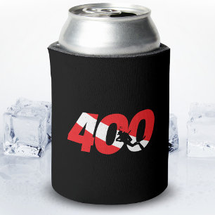 Scuba Diver Gift - 400th Dive - Diver Down Diving Can Cooler