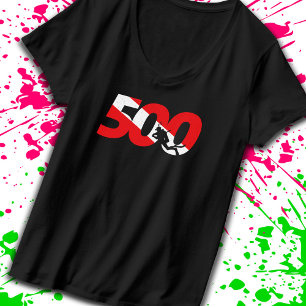 Scuba Diver Gift 500th Dive Scuba Diving Milestone T-Shirt