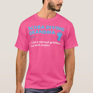 Scuba Diver Grandma Definition Scuba Diving T-Shirt
