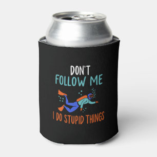 Scuba Diver Scuba Diving Can Cooler