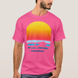 Scuba Diver Sunse Diving Ocean T-Shirt
