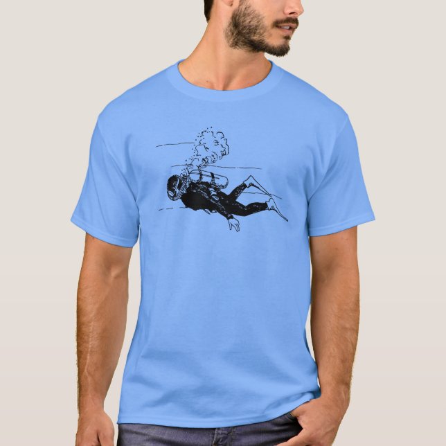 Scuba Diver T-Shirt (Front)