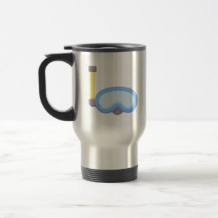 Scuba diver travel mug
