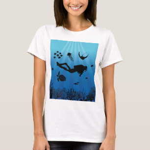 Scuba Diver Underwater Sealife T-Shirt