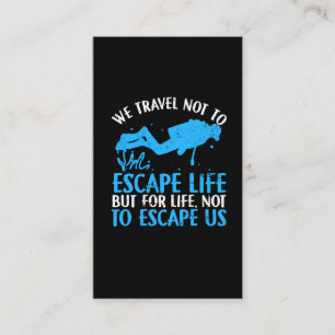 Scuba Diver - Water Sport Scuba Diving Snorkling Business Card