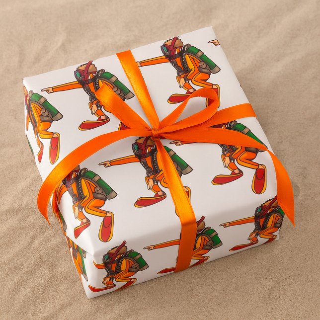 Scuba Diver Wrapping Paper (Creator Uploaded)