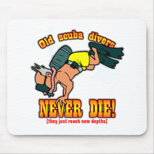 Scuba Divers Mouse Mat