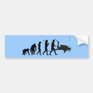 Scuba Divers scuba diving underwater gift Bumper Sticker