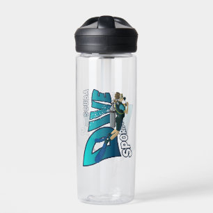 Scuba Diving 20oz Water Bottle