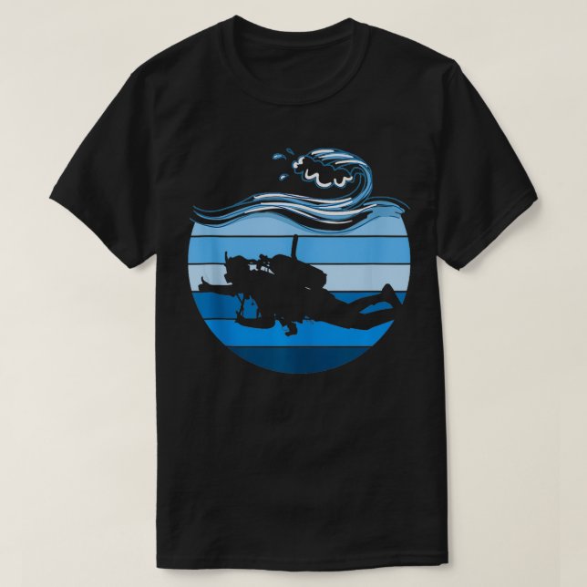 Scuba Diving  4  T-Shirt (Design Front)