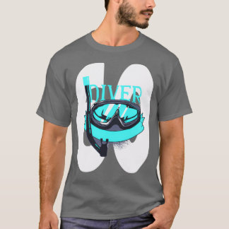 Scuba Diving 60th Birthday Diver 60 Years T-Shirt